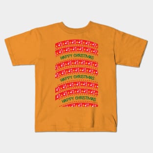 Christmas, christmas drawing t-shirt Kids T-Shirt